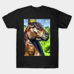 Horse with Crown T-Shirt